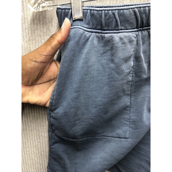 Universal Threads Cut Off Cotton Shorts Size Small Blue Distress Athletic - Picture 3 of 11